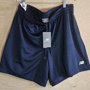 New Balance Men's Dark Blue Athletic Shorts Size Large